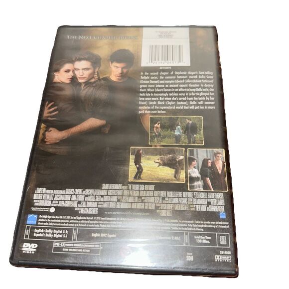 The Twilight Saga: New Moon (DVD, 2010) SEALED Kristen Stewart Robert Pattinson - Picture 2 of 2